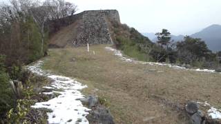 preview picture of video 'Tsuwano Castle walkthrough'