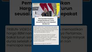 Iran dan AS Sepakat Berdamai, Pemerintah Pastikan Harga Pertamax bakal Turun Lagi