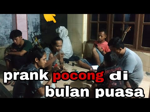 prank pocong di bulan puasa/Bocil Auto kocar kacir