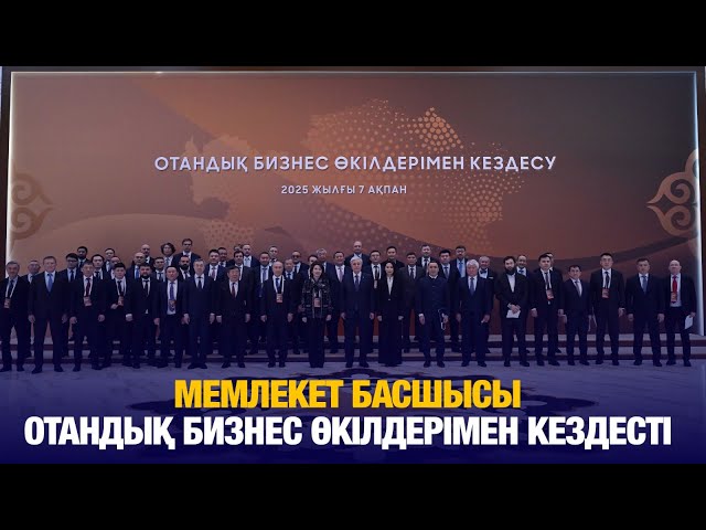 Мемлекет басшысы отандық бизнес өкілдерімен кездесті
