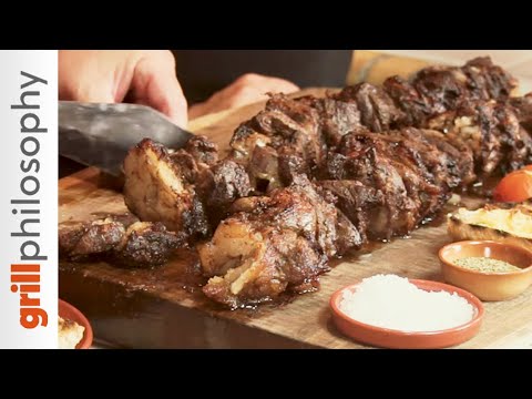 , title : 'Mutton spit-roast kontosouvli recipe step-by-step (ENG subs) | Grill philosophy'
