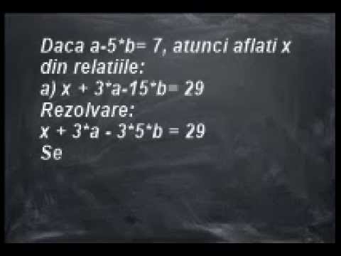 Factor comun , Probleme  de matematica clasa 5