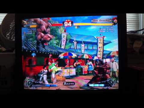 Akuma(Zang) vs Zangief 81 fireballs in 2 rounds cheap win