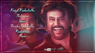 Download lagu Ullaallaa/Tamil WhatsApp Status/Petta/Rajini Motivation Song/Anirudh/Kaiyil Kedachathu/vvj editz mp3 Download lagu Ullaallaa/Tamil WhatsApp Status/Petta/Rajini Motivation Song/Anirudh/Kaiyil Kedachathu/vvj editz mp3