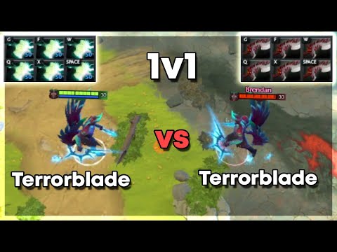 Mjollnir Terrorblade vs Abyssal Terrorblade - Dota 2 1v1