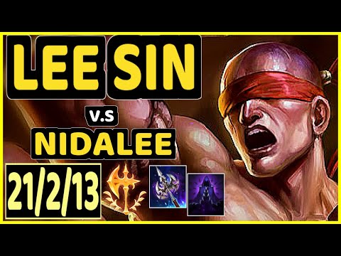 AKAADIAN (LEE SIN) vs NIDALEE - 21/2/13 KDA JUNGLE GAMEPLAY - NA Ranked GRANDMASTER