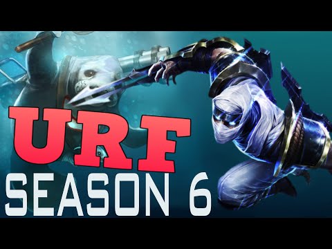 URF ZED 2016 GAMEPLAY - Ultra Rapid Fire Season 6 ZED