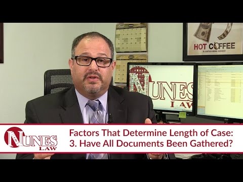 Factors Determining How Long Your Case will Take to Finish