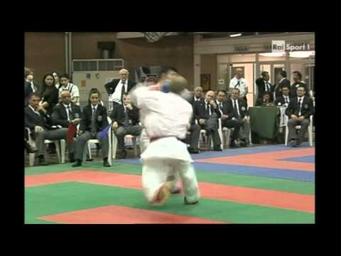 XIII Karate Italian Open 2012-Kumite-60 Kg. Men Final (HD)