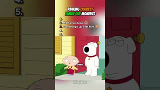 Ranking Craziest Family Guy Moments 😆
