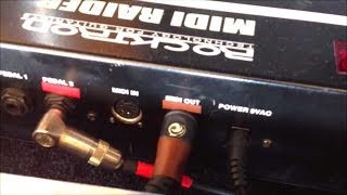 Video thumbnail for 7 pin vs 5 pin midi cable for Rocktron midi jacks by Sammy Bones
