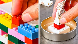 20 bezaubernde Ideen für altes Spielzeug | Upcycling und Basteln mit Legosteinen & Co.