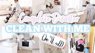 COMPLETE DISASTER CLEAN WITH ME 2021 // EXTREME SPEED CLEANING MOTIVATION // MOTIVATIONAL CLEANING