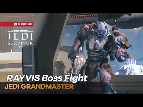 RAYVIS Boss Fight (JEDI GRANDMASTER Difficulty) - STAR WARS JEDI SURVIVOR