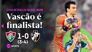 LEO JARDIM DECIDE NOS PÊNALTIS E VASCO SE GARANTE NA GRANDE FINAL! FLUMINENSE 1(3)X (4)0 VASCO