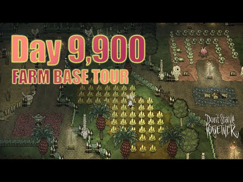 Day 9,900 Farm Base Tour | Don't Starve Together