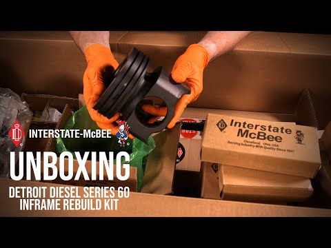 Detroit Diesel Series 60 Inframe Rebuild Kit. What's In The Box!