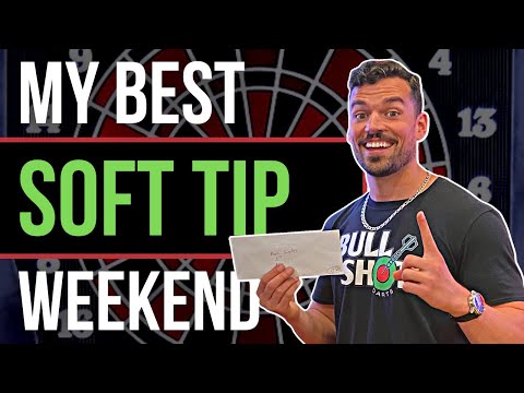 How I Use Soft Tip Darts To Get Out Of A Rough Patch | FIRST Soft Tip Tournament Win!