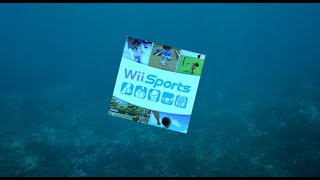 Cover art for Wii Sports but you play the game underwater