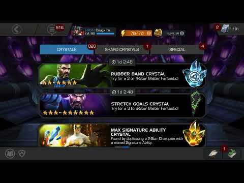 Opening over 200 Map 6 crystals! Marvel Contest of Champions