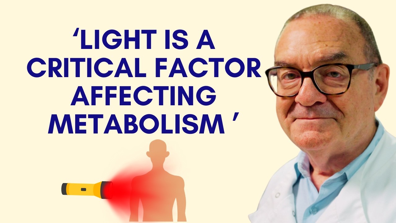 Amazing Effect of Red Light on Metabolic Health & Mitochondria | Glen Jeffery, PhD