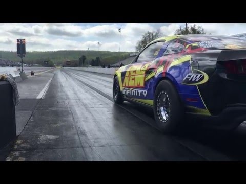 JPC Racing Infinity Tuned Coyote Turbo Drag Mustang NEW PB!