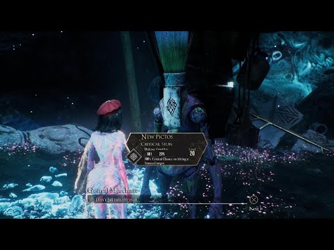 Clair Obscur: Expedition 33 Buy Critical Stun PICTOS from Gestral merchant in Sacred river