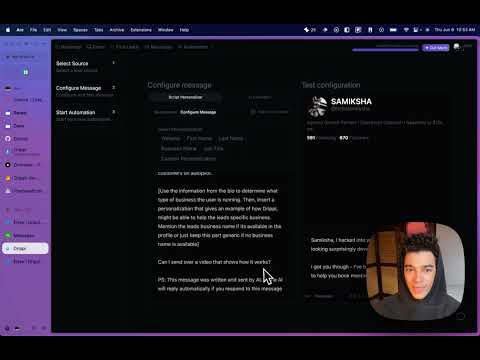 Drippi.ai generate leads on autopilot with AI Twitter DM automations