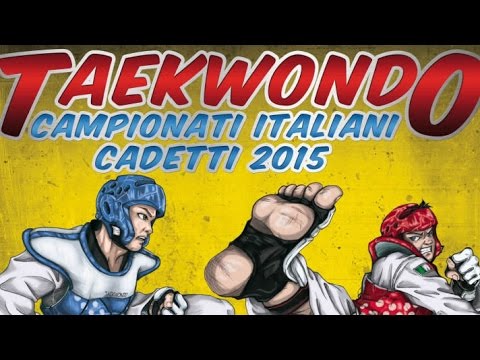 Taekwondo campionati Italiani 2015 Cadetti - Un successo e tanto entusiasmo!