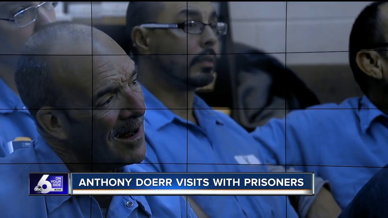 Pulitzer-prize winning author meets with inmates at Idaho State Correctional Institution