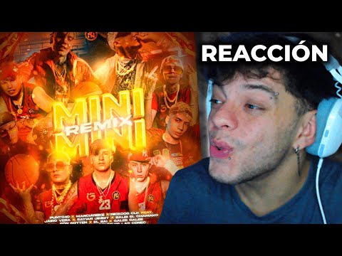 (REACCIÓN) MINI MINI RMX - Punto40, Marcianeke, Nicko Og, Sayian, Jairo, Galee, Balbi, Gotten, Bai