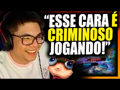 ESA REAGINDO A "DUDS VAZANDO SENHA E COREANO TESTANDO CHAMPION - CBLOL DA ZUEIRA" - BRONZIOCRE