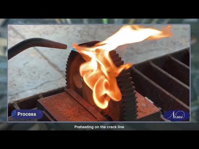 Repair Welding of Broken Cast Iron Machine Parts by CI Electrode SMAW