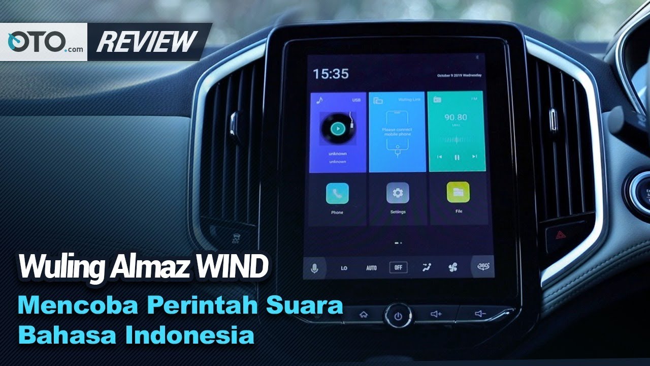 Wuling Almaz WIND | Review | Mencoba Perintah Suara Bahasa Indonesia | OTO.com