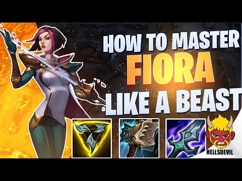 WILD RIFT | How To MASTER Fiora Like a BEAST! | Challenger Fiora Gameplay | Guide & Build