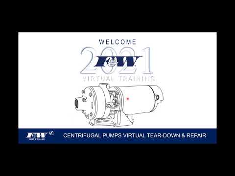 Flint & Walling Centrifugal Pump Virtual Tear down & Repair