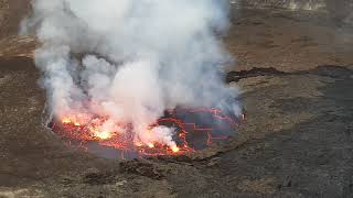 preview picture of video 'Nyiragongo active volcano in the Virunga mountains, DRC 2018'