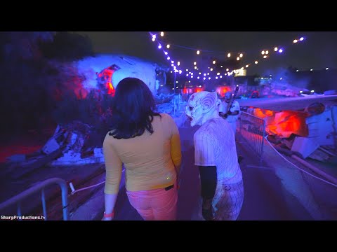 Terror Tram at Halloween Horror Nights 2022 at Universal Studios Hollywood