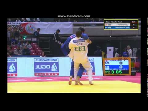 Avtandili Tchrikishvili (GEO) amazing Ura-Nage against Roman Moustpoulos (GRE)