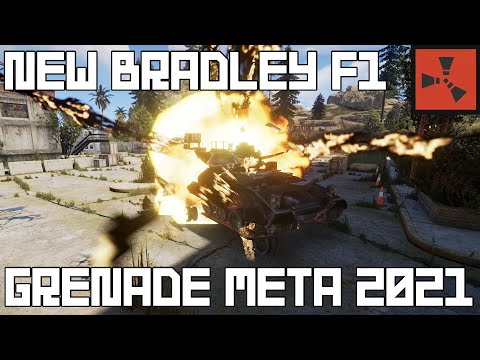 Rust - 4 *NEW* Bradley F1 Grenade Meta Approaches After February 4th 2021 Fix