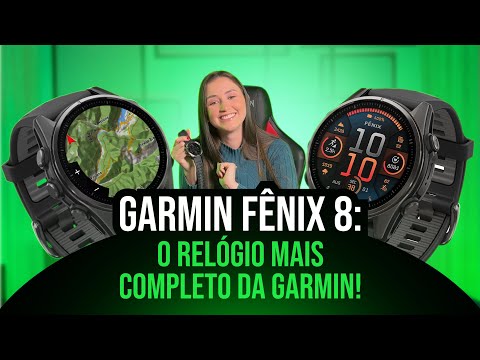 Smartwatch Garmin Fenix 8 010-02905-20 51mm - Preto - 5