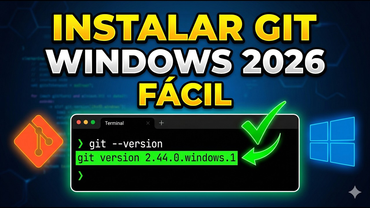 Como instalar Git en Windows (GUÍA COMPLETA 2026)