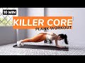 10 Min KILLER CORE Workout No Equipment HANGLEFIT