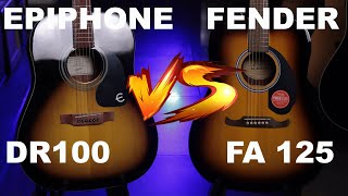 Video thumbnail for Fender FA 125 VS  Epiphone DR 100  - Acoustic Battle #15 by Artyom Acoustic Guitars