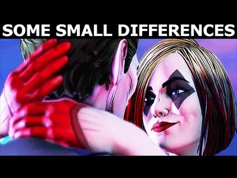 John Becomes Villain & Harley's Reaction - Small Dialogue Differences - BATMAN The Enemy Within Ep 4