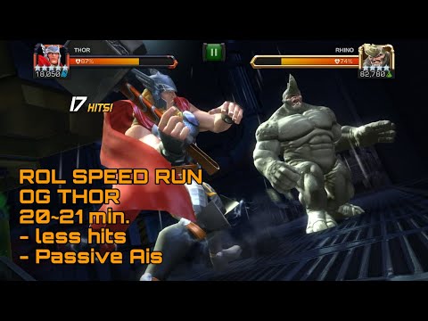 ROL Speed Run with boosted 5/65 Sig 200 Og Thor - 20-21Min is Not too bad For a 2015 champion