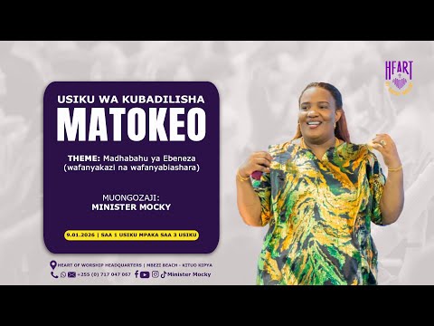 USIKU WA KUBADILISHA MATOKEO | 9 JANUARI 2026