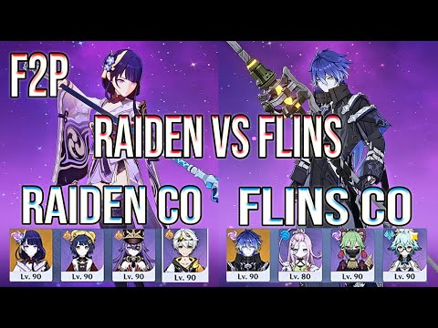 🔥 F2P Raiden & Flins DESTROY Spiral Abyss Floor 12?! | Genshin Impact