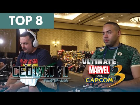 CEOtaku 2023 UMVC3 - TOP 8 (Taskmaster, Amaterasu, Phoenix, Captain America)