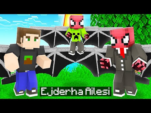 FERİTED'in EJDERHA AİLESİ 🐉 - Minecraft